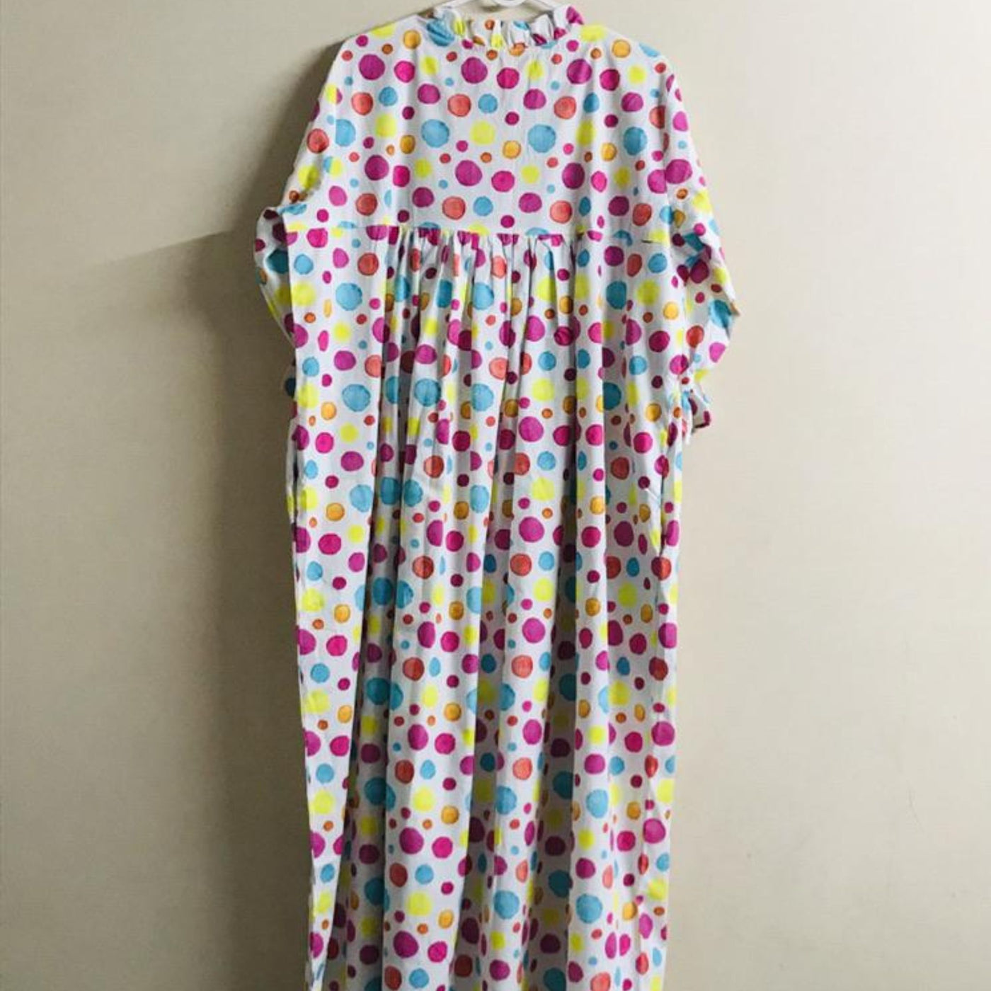 Gown for Girls and Women - Colorful Polka dots Joeycare