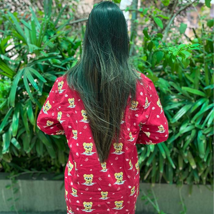 Pajama Set-Night Suit For Girls - Delicious Nutella