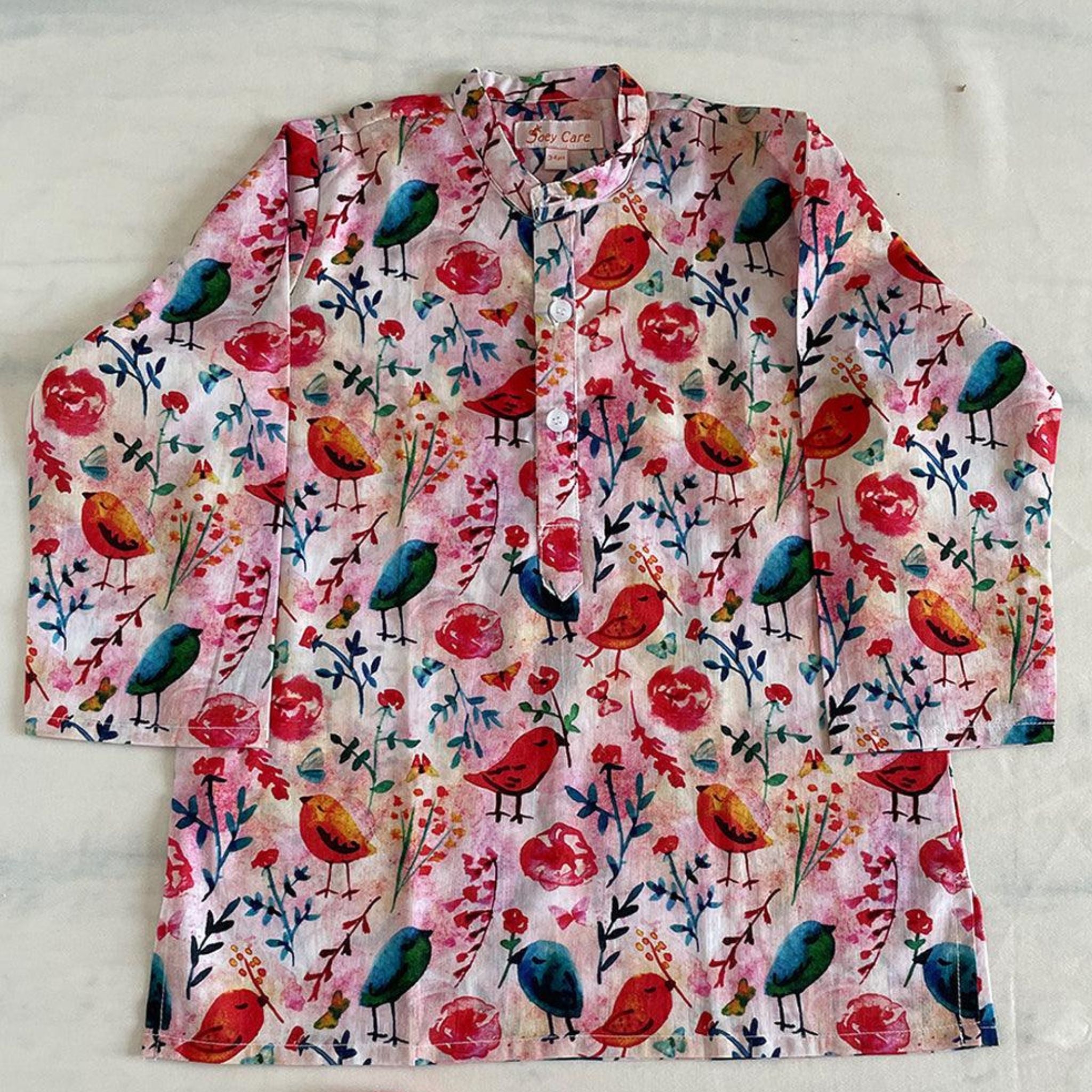 Pajama set for boys and girls - Birds Joeycare