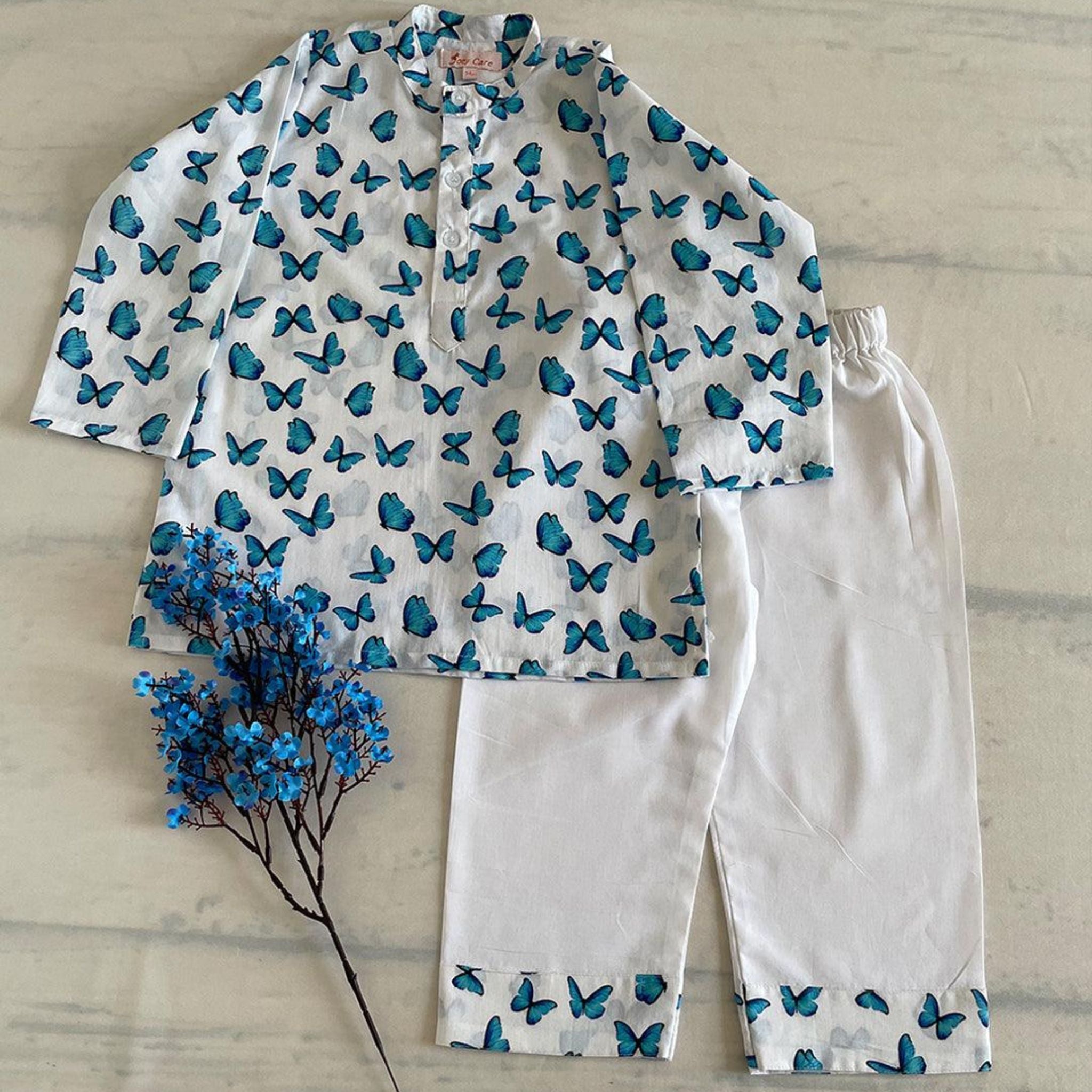Pajama set for boys and girls - Butterfly Joeycare