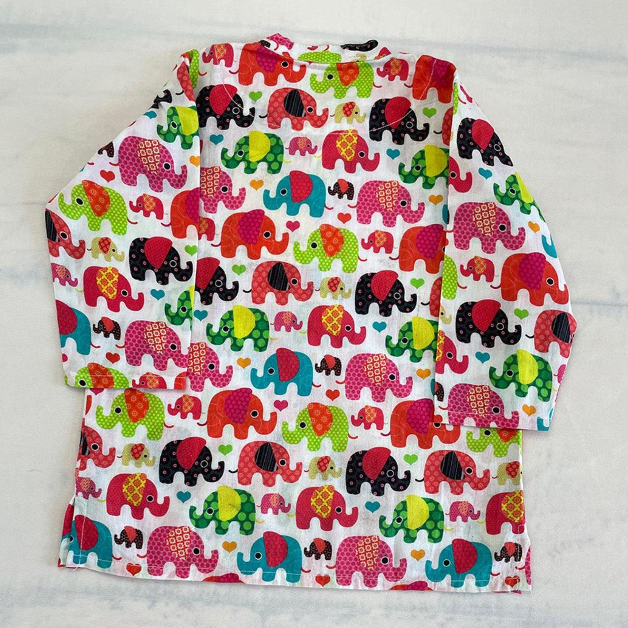 Pajama set for boys and girls - Colorful Elephant Joeycare