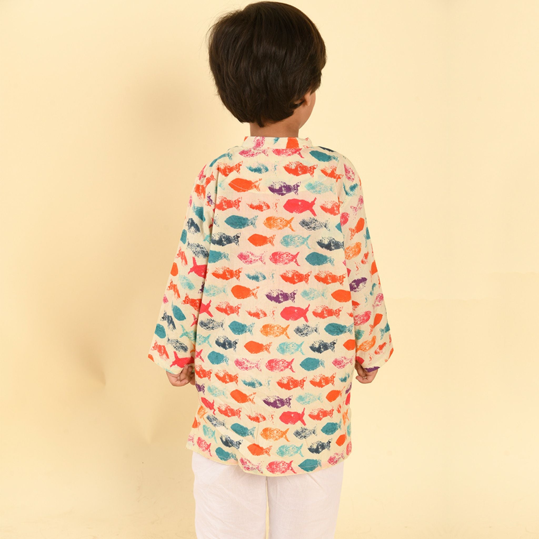 Pajama set for boys and girls - Fish Joeycare