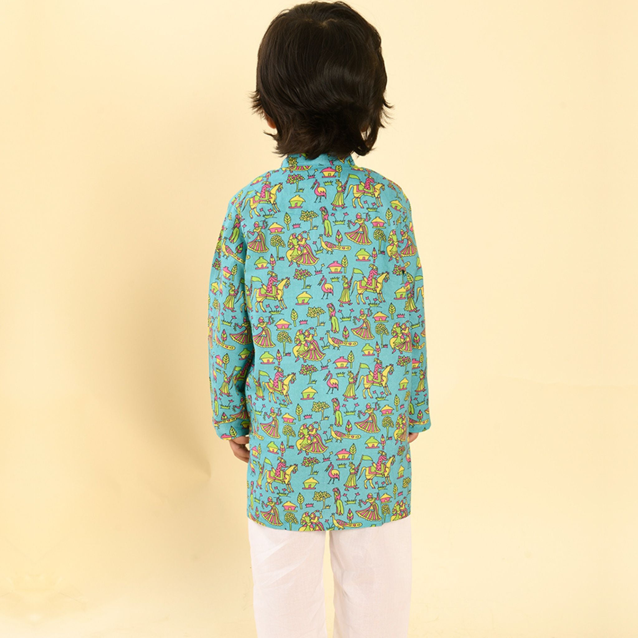 Pajama set for boys and girls - Folk Art Joeycare