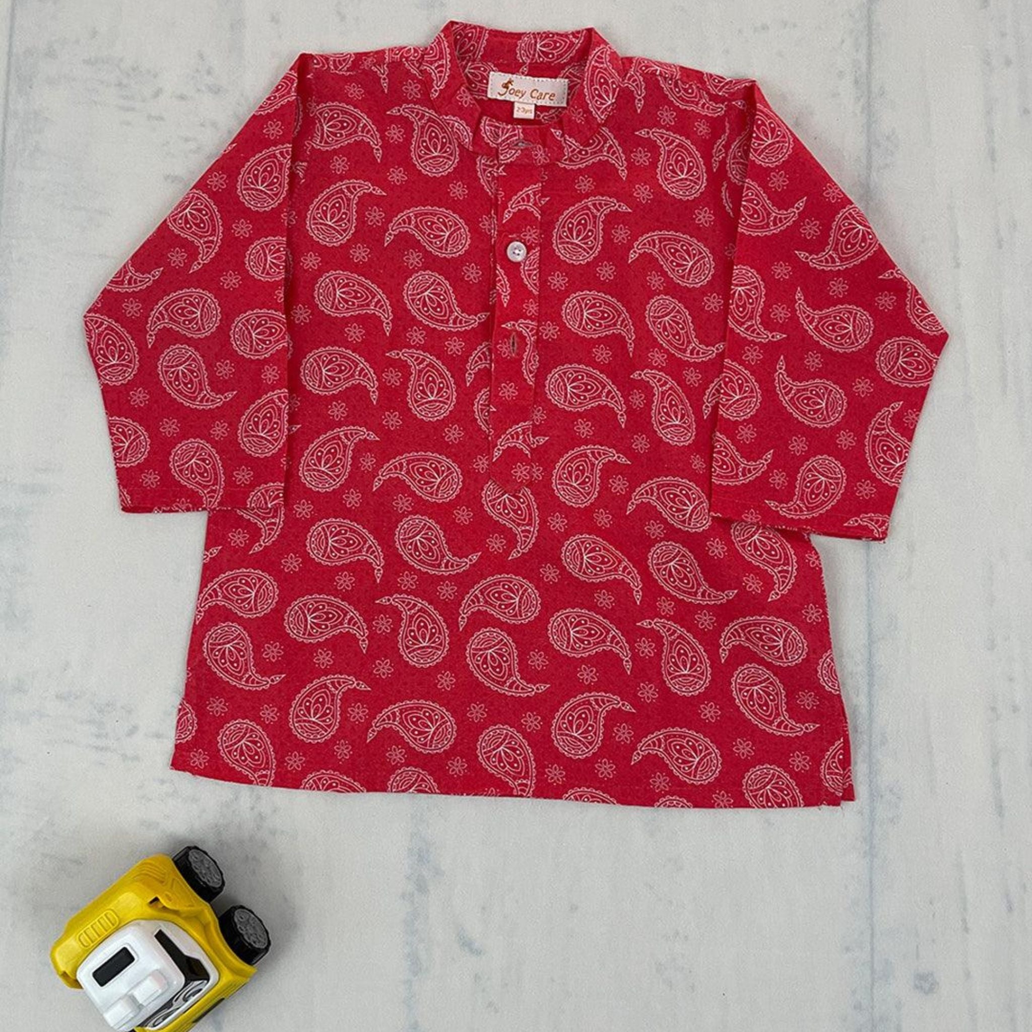 Pajama set for boys and girls - Royal Motif - Joeycare