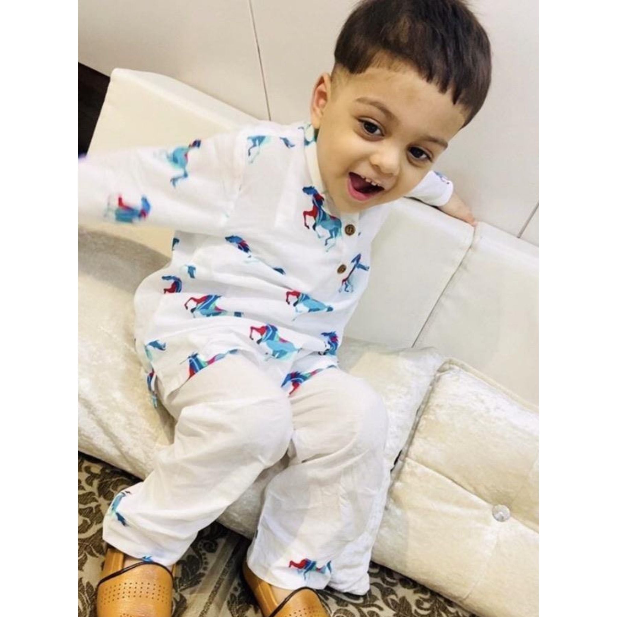 Pajama set for boys and girls - The Running Horse Joeycare