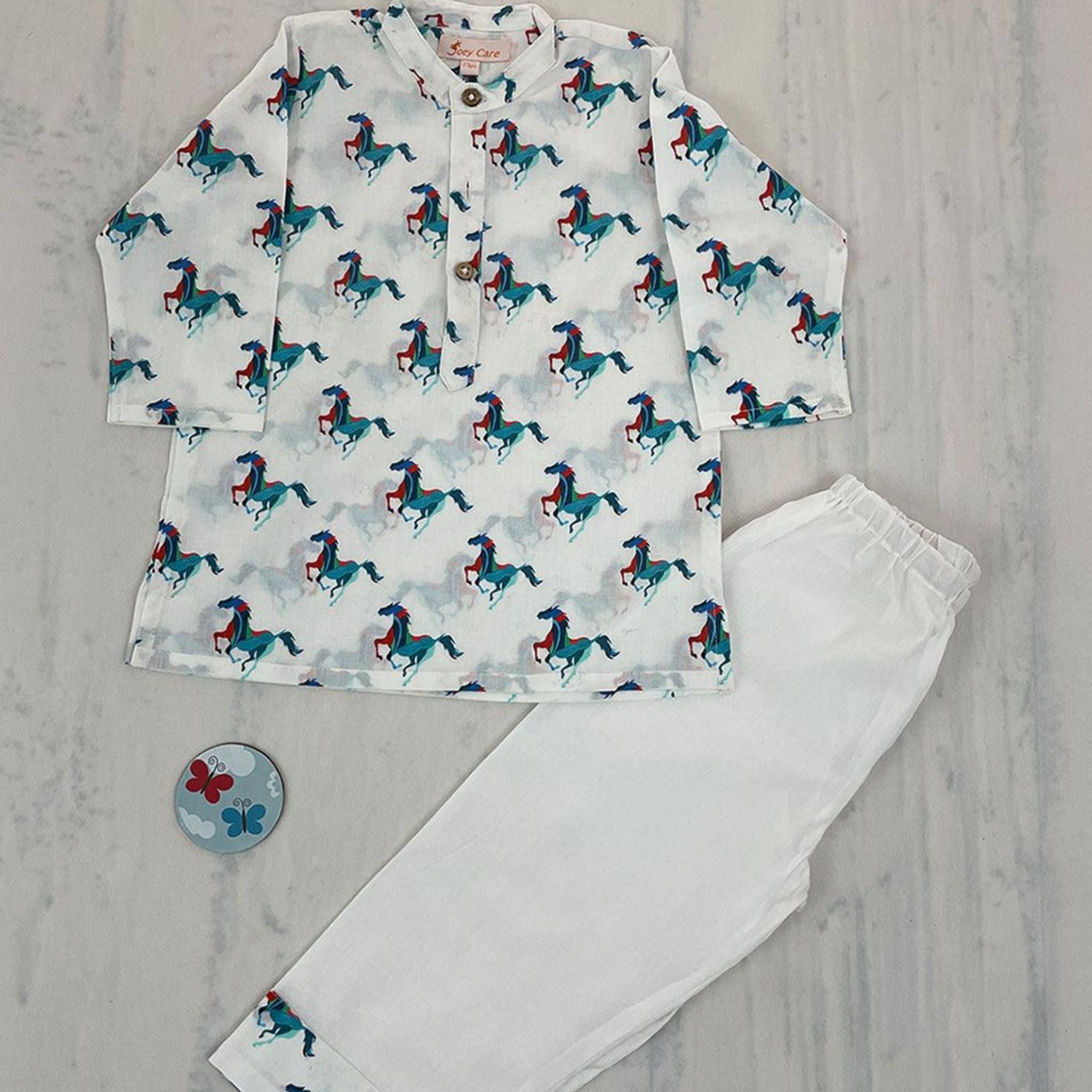 Pajama set for boys and girls - The Running Horse Joeycare