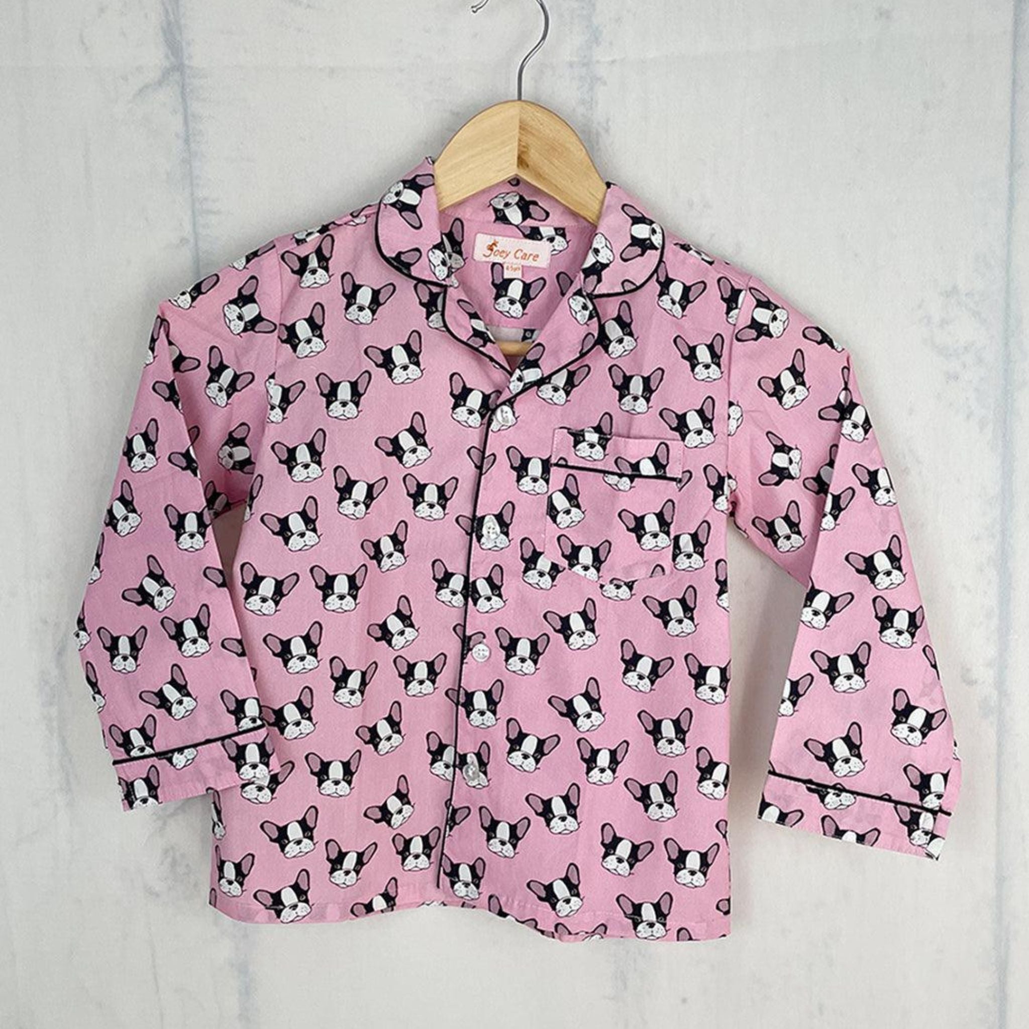 Pocket Nightwear for Girls and Boys - Cute doggie Joeycare