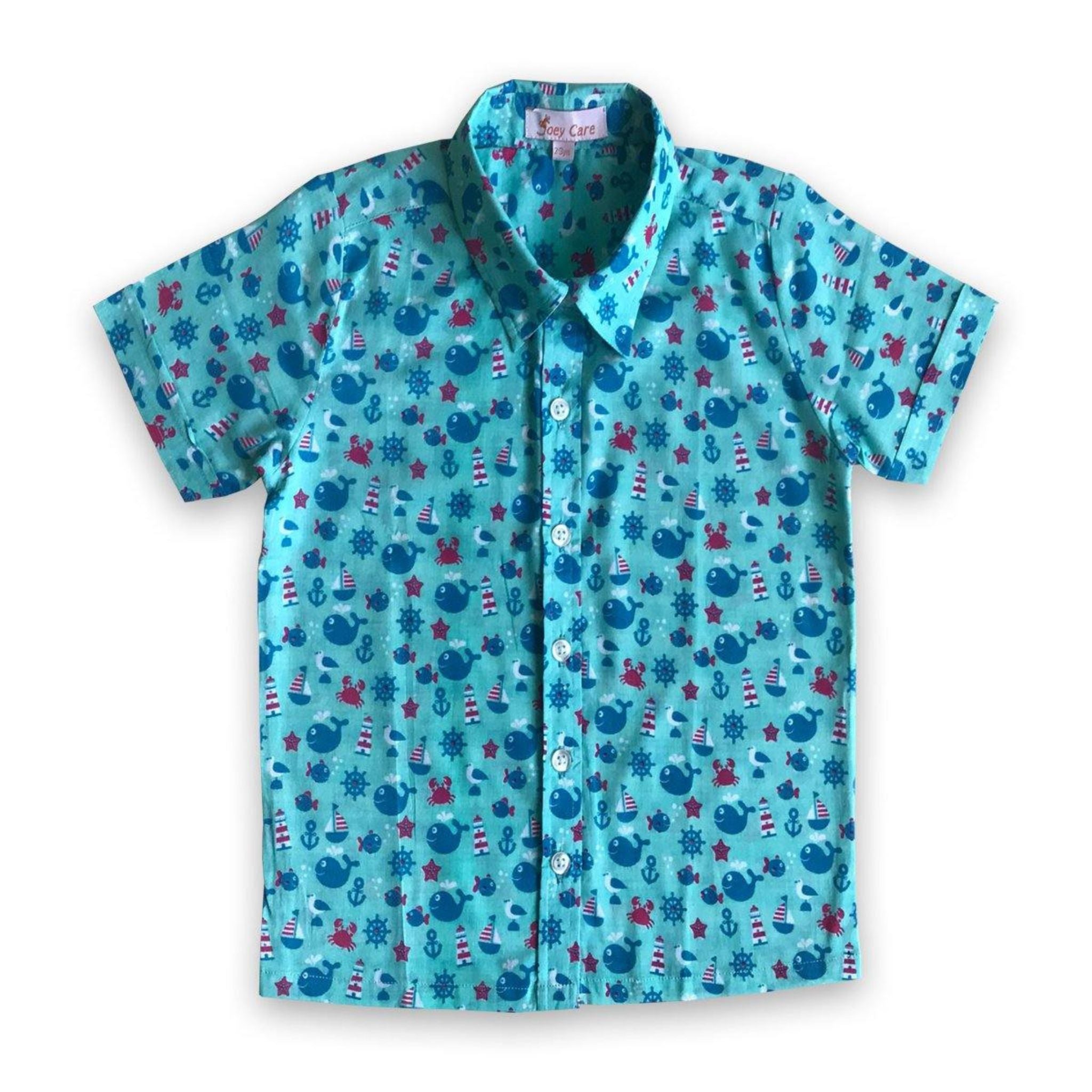 Shirts for boys - Whale Joeycare