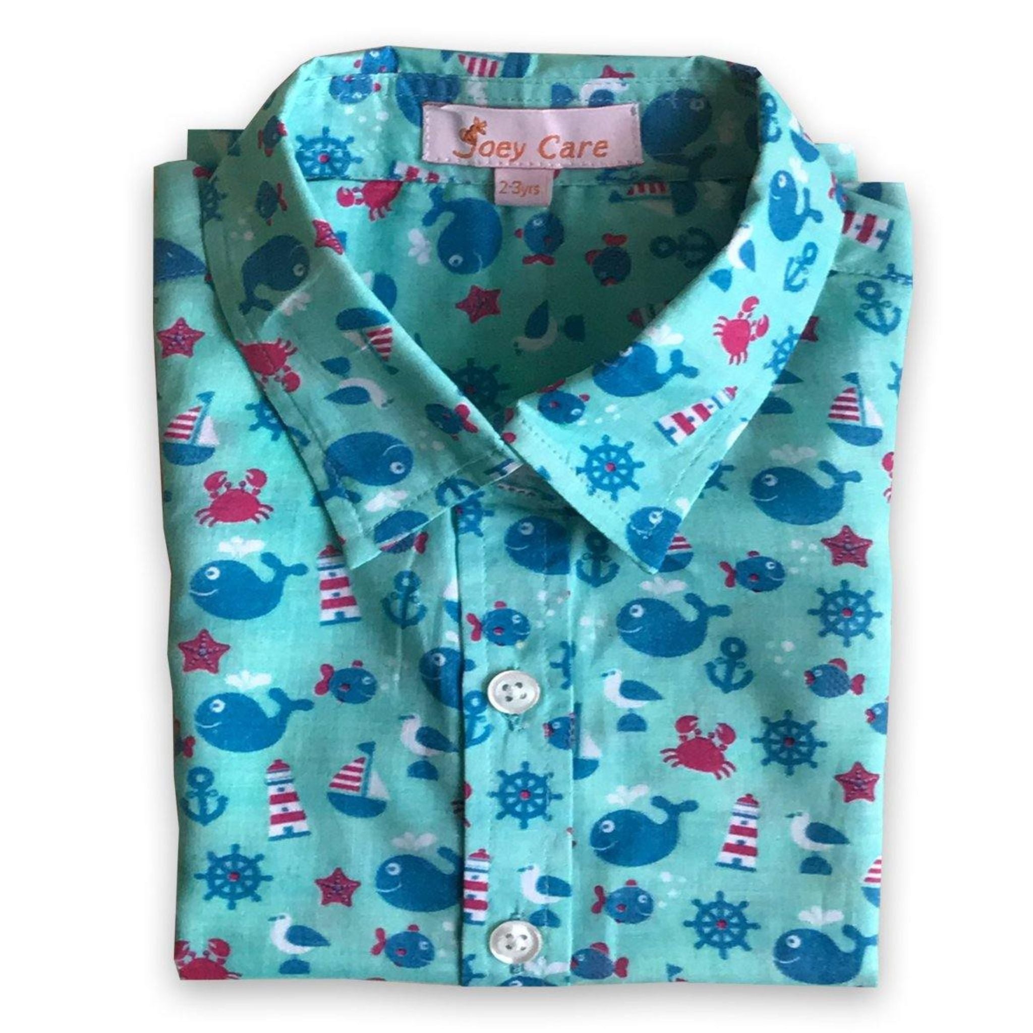 Shirts for boys - Whale Joeycare