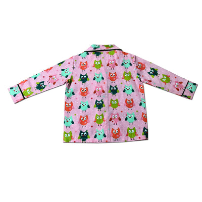 Pyjama set in Doodle Owl Joey Care