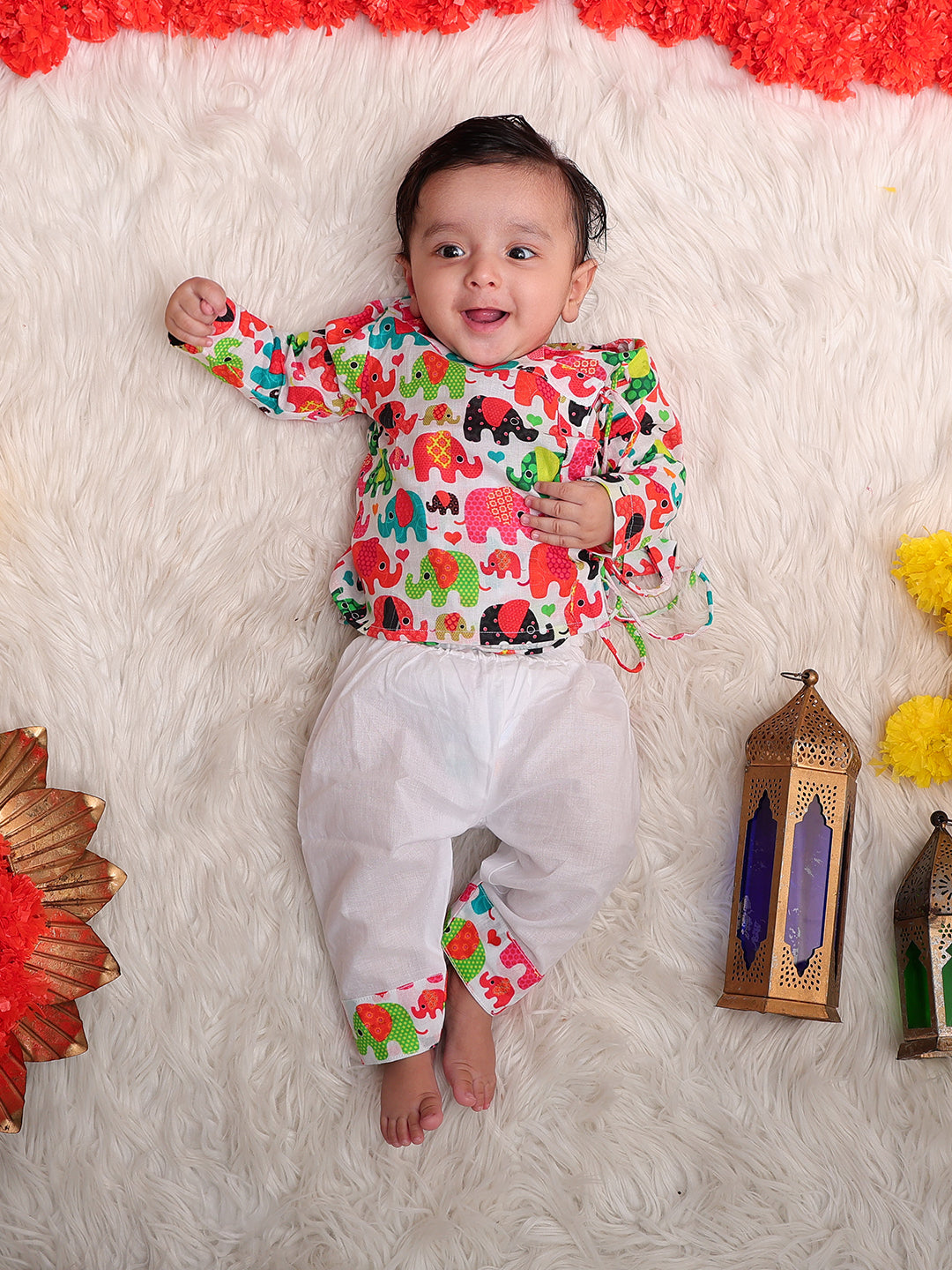 Angrakha Sets - Colorful Elephant - Joeycare