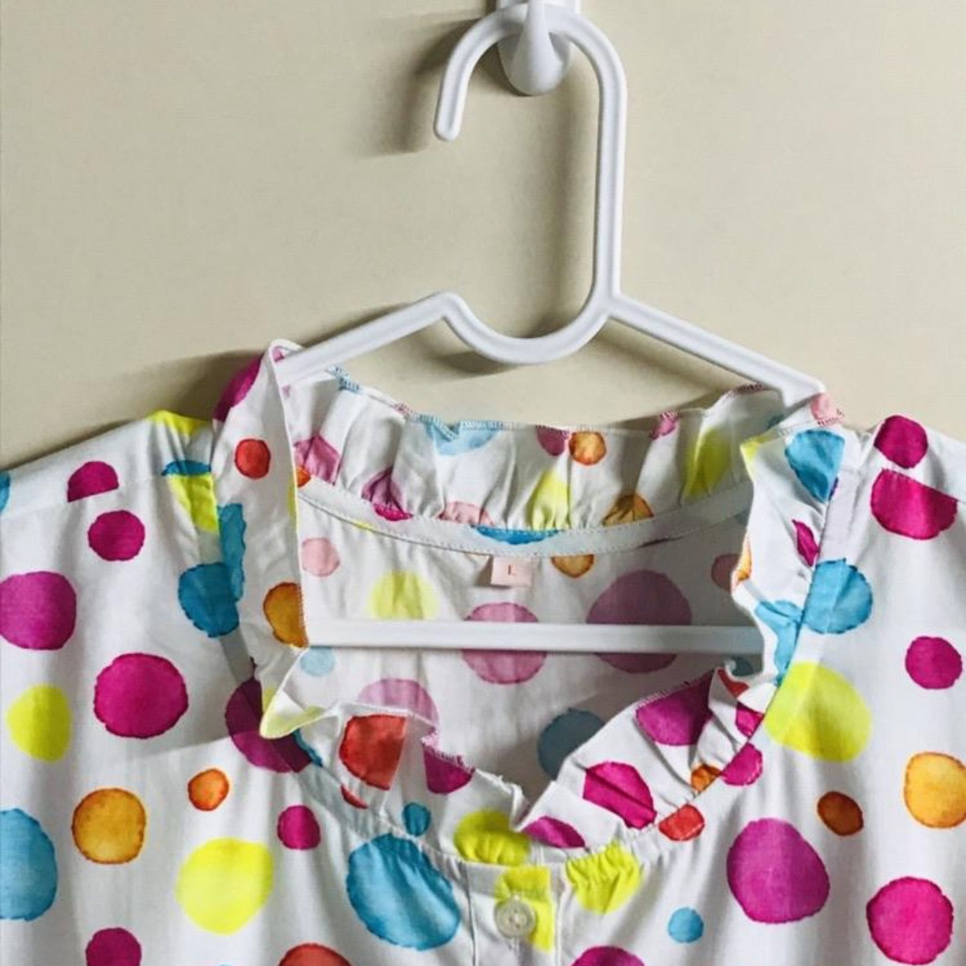 Gown for Girls and Women - Colorful Polka dots Joeycare