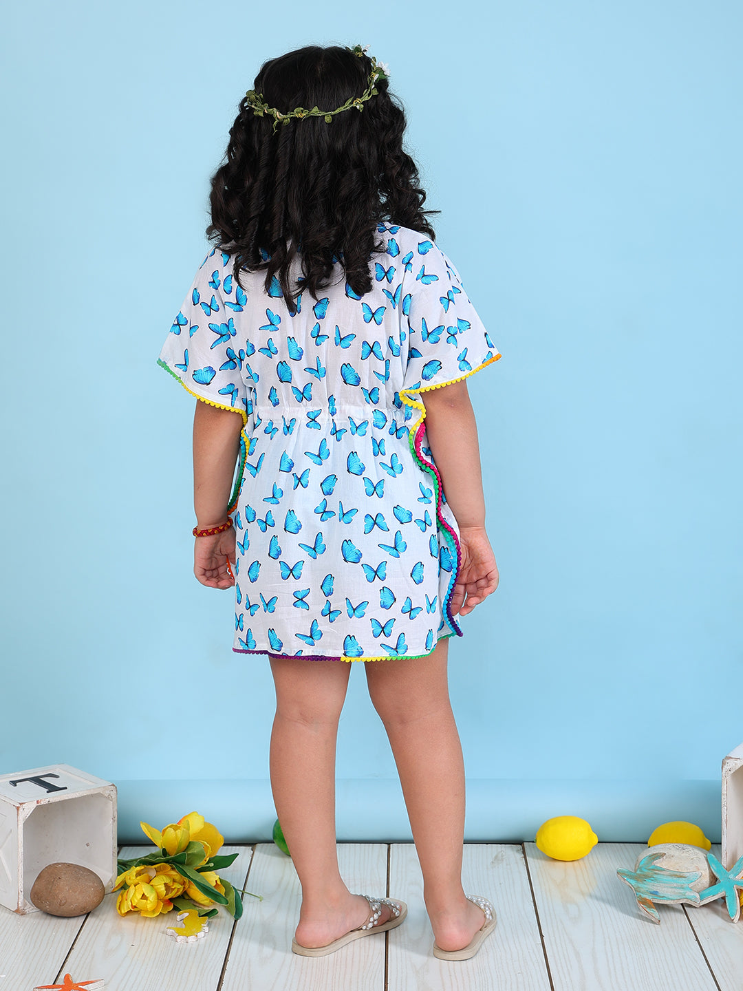 Kaftan for Girls - Butterfly