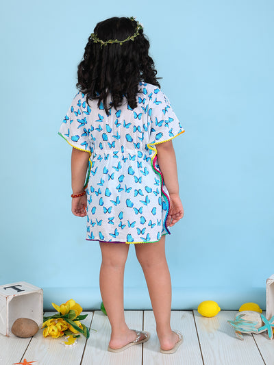 Kaftan for Girls - Butterfly