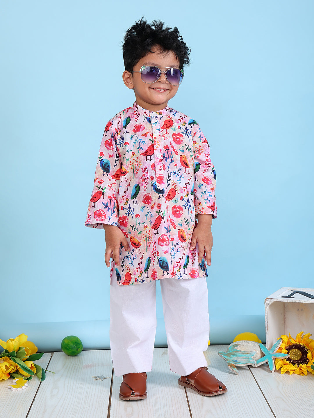 Pajama set for boys - Birds