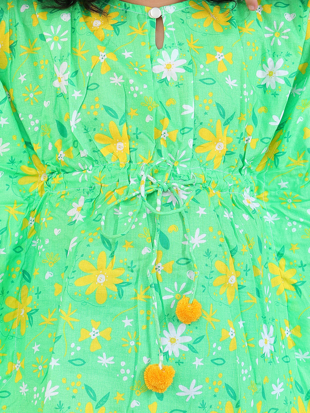 Kaftan for Girls - Floral Frenzy