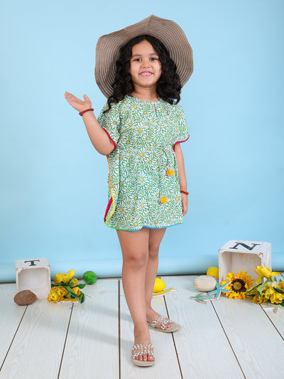 Kaftan for Girls - Daisy Delight