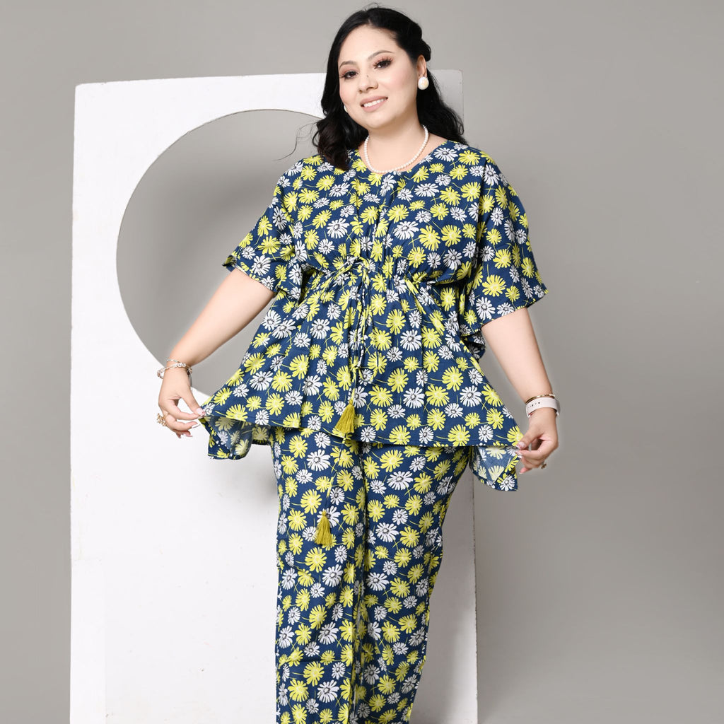 Kaftan Jammies - Elegant Flowers Joeycare 