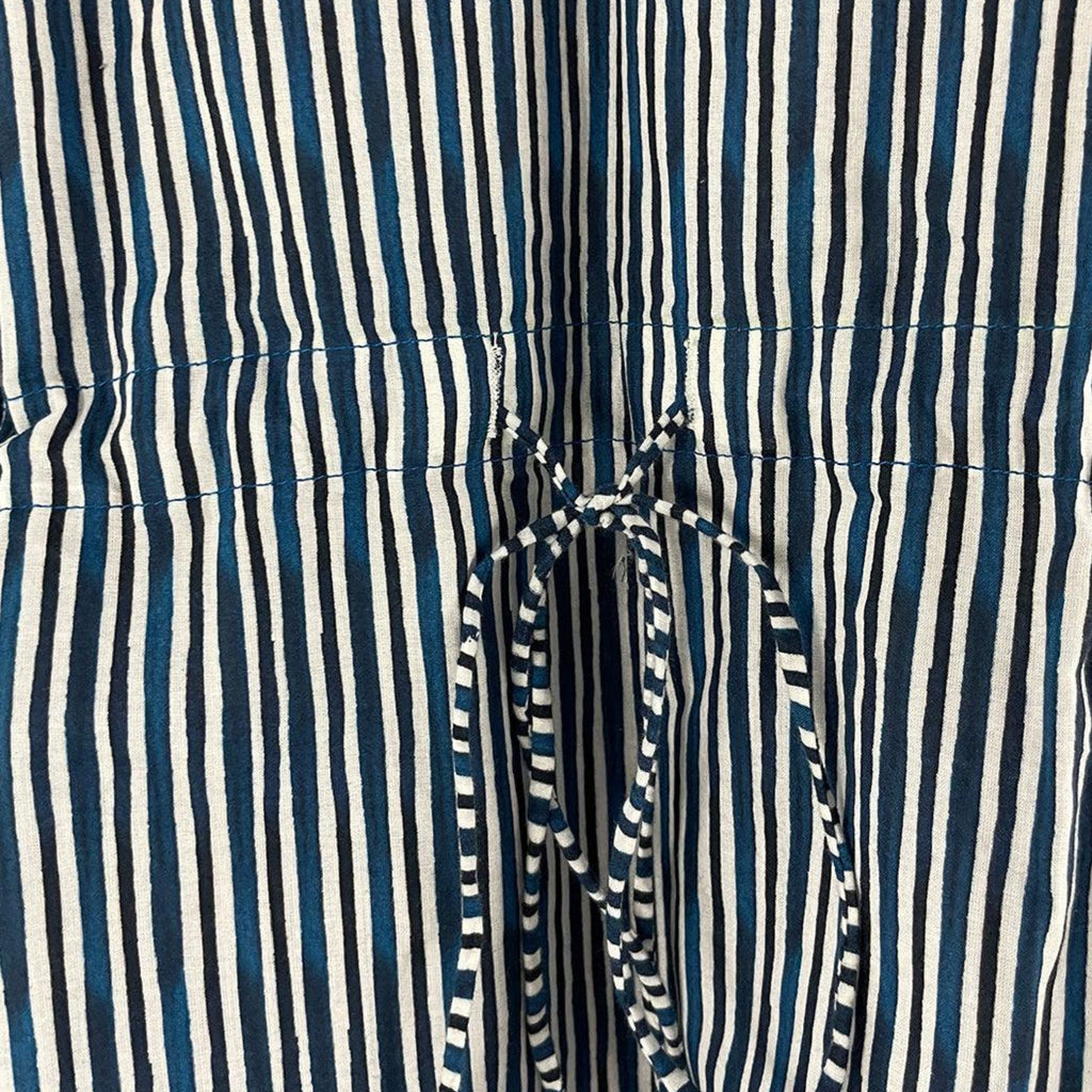 Kaftan Jammies - Indigo stripes Joeycare