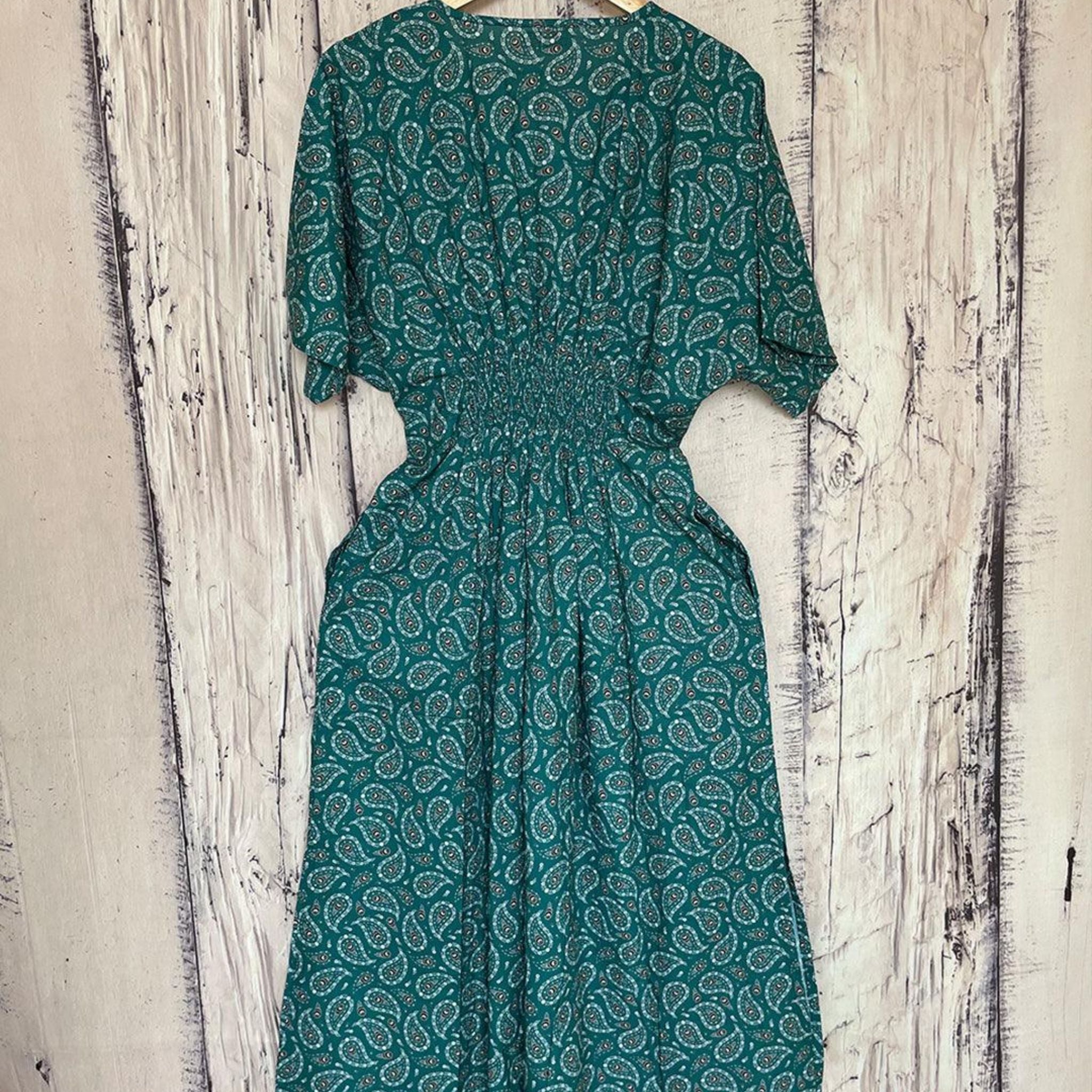 Kaftan for Women - Green booti Joeycare