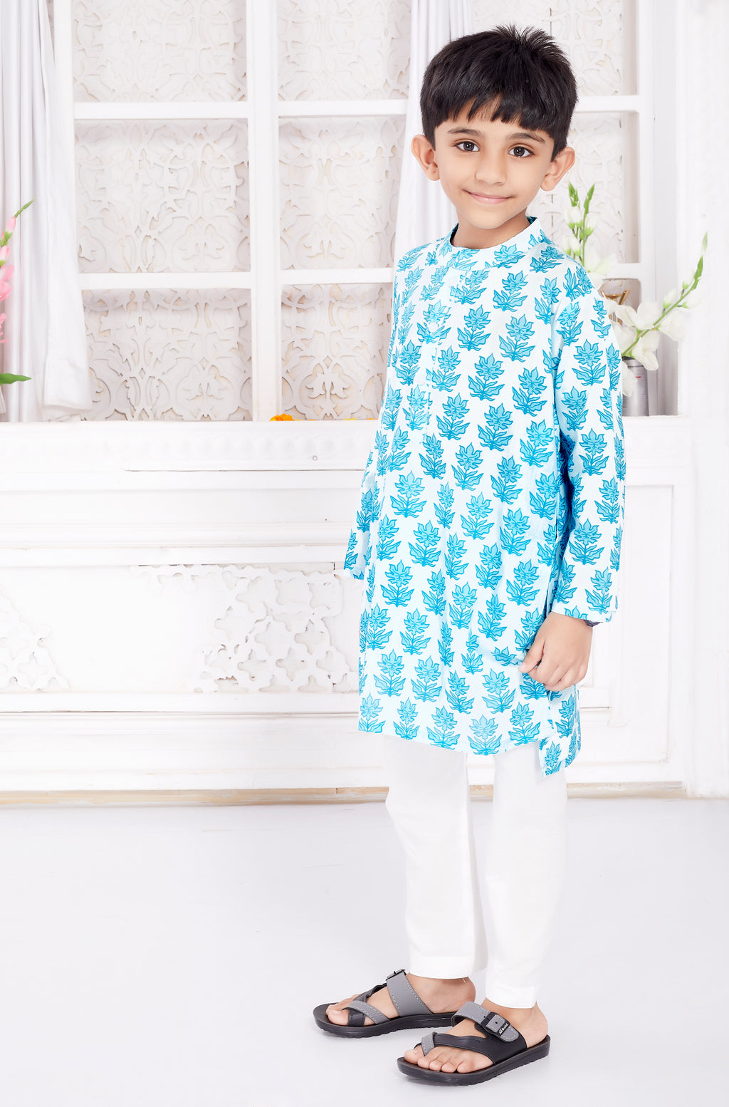 Kurta Pyjama set for Boys - Neel Buti