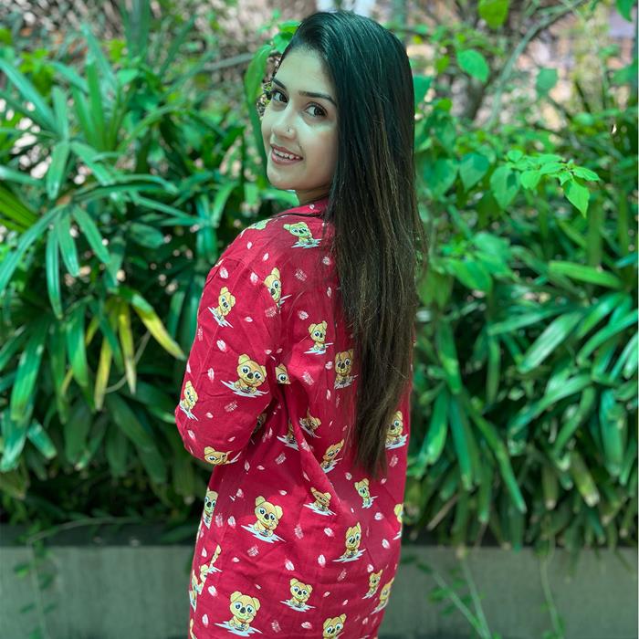 Pajama set For Girls  - Delicious Nutella