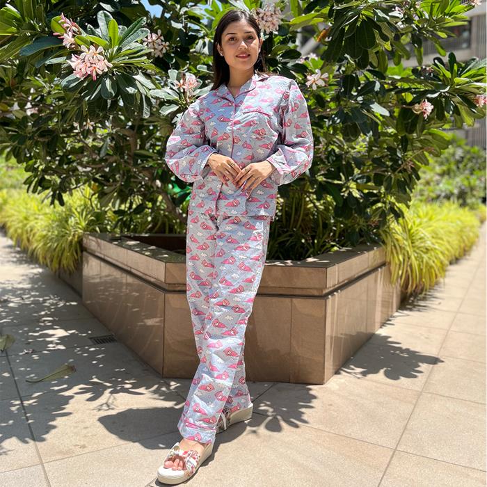 Pajama set For Girls - Dreaming Bear