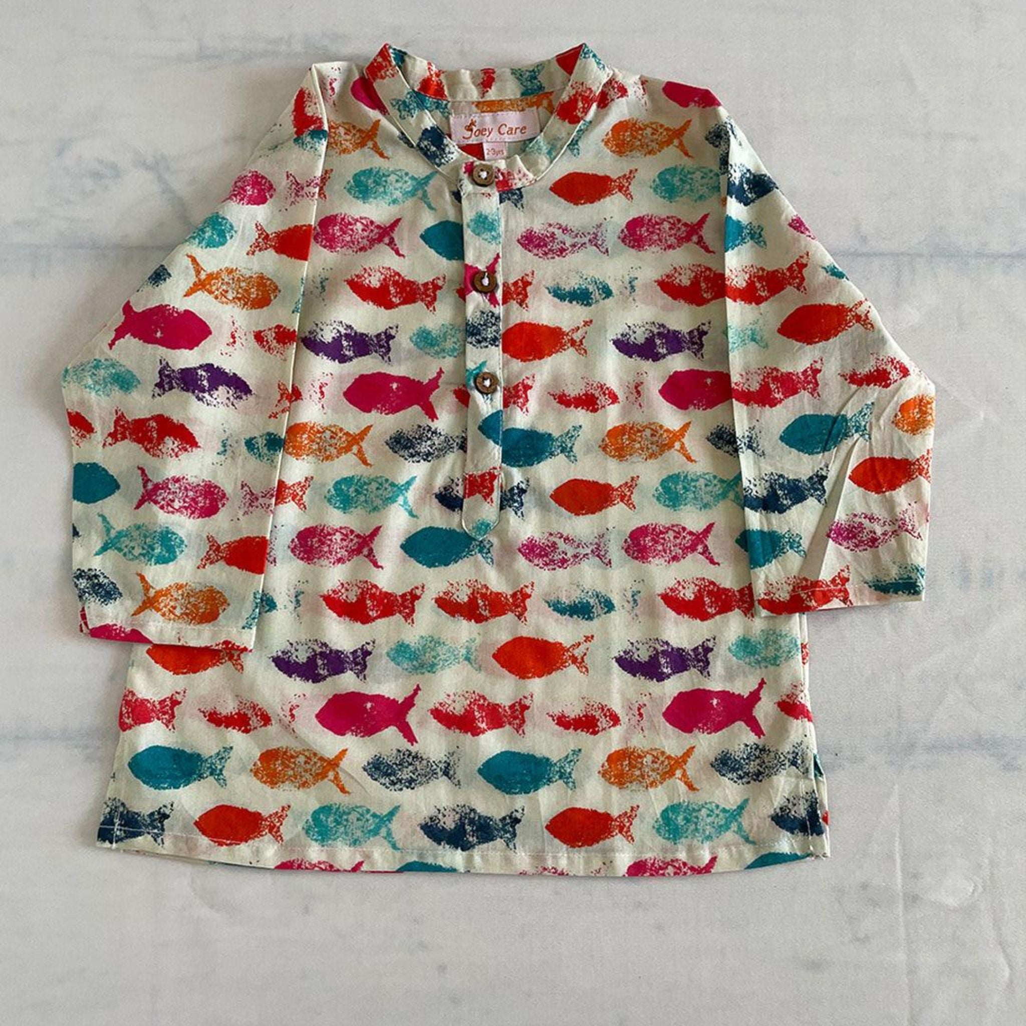 Pajama set for boys and girls - Fish Joeycare