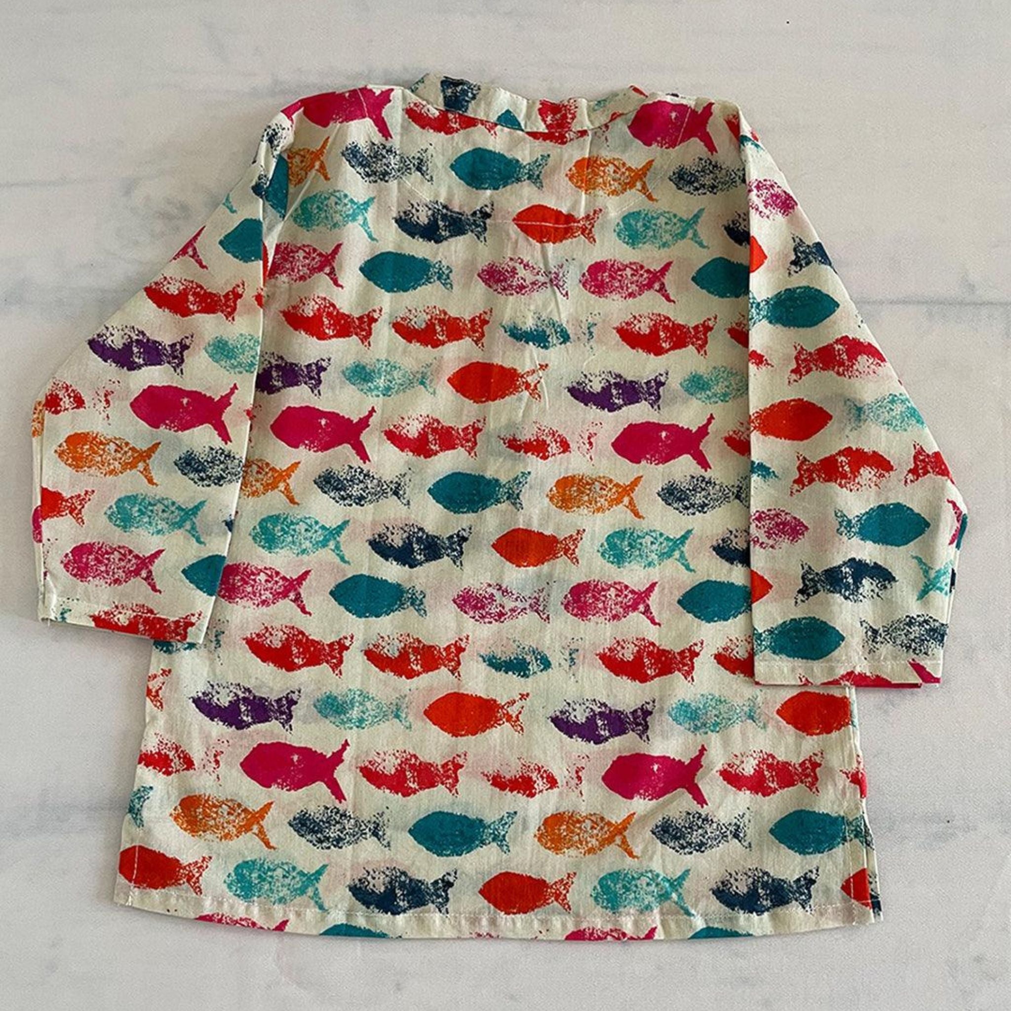 Pajama set for boys and girls - Fish Joeycare