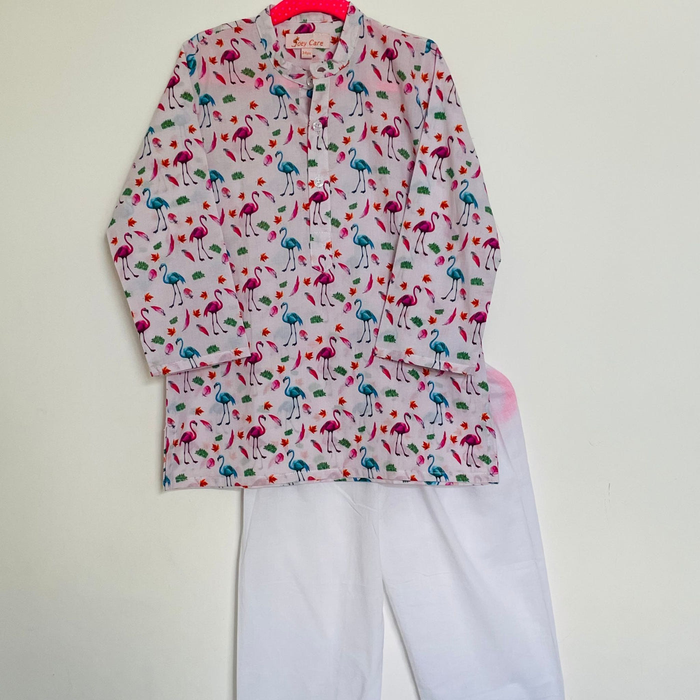 Pajama set for boys and girls - Flamingo Joeycare