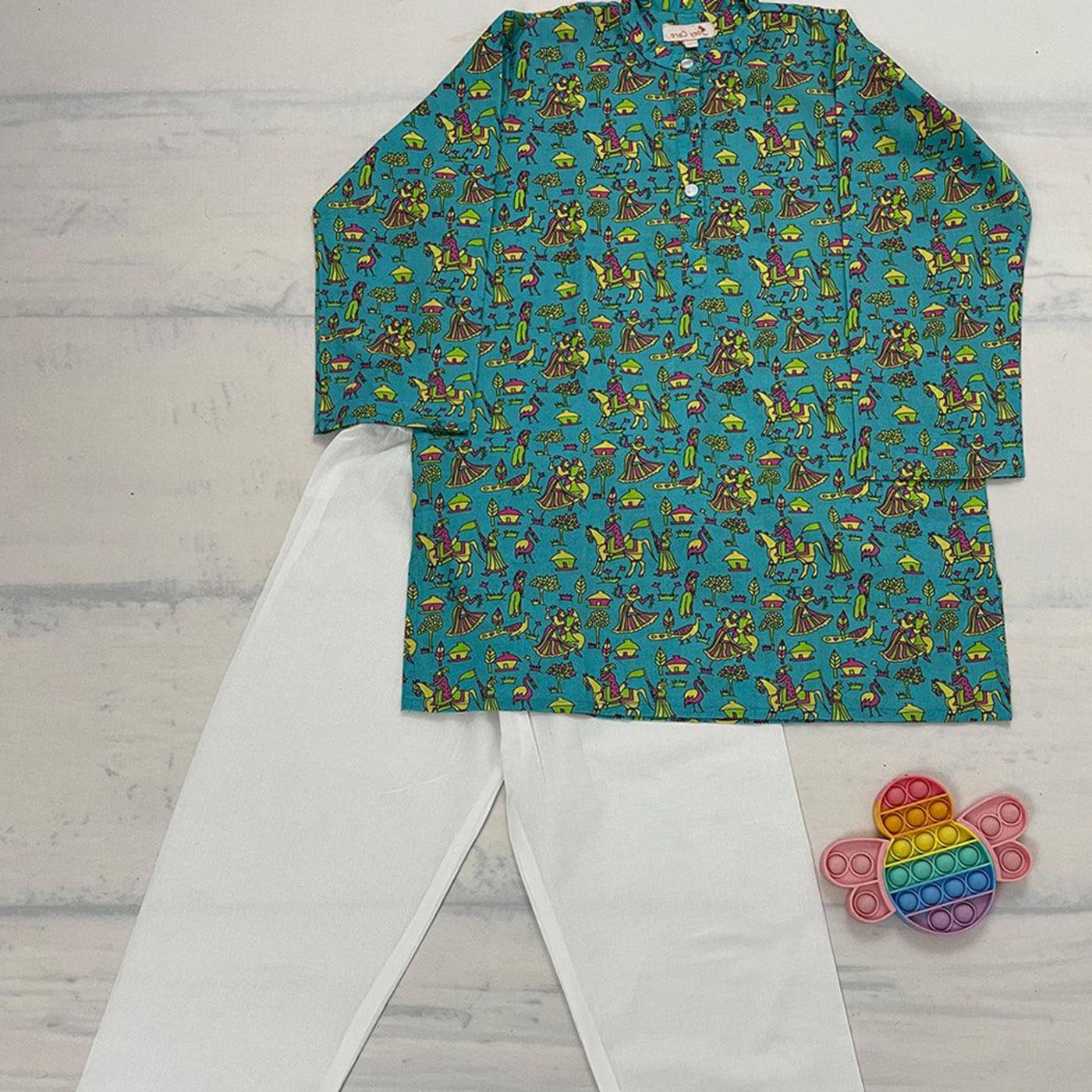 Pajama set for boys and girls - Folk Art Joeycare