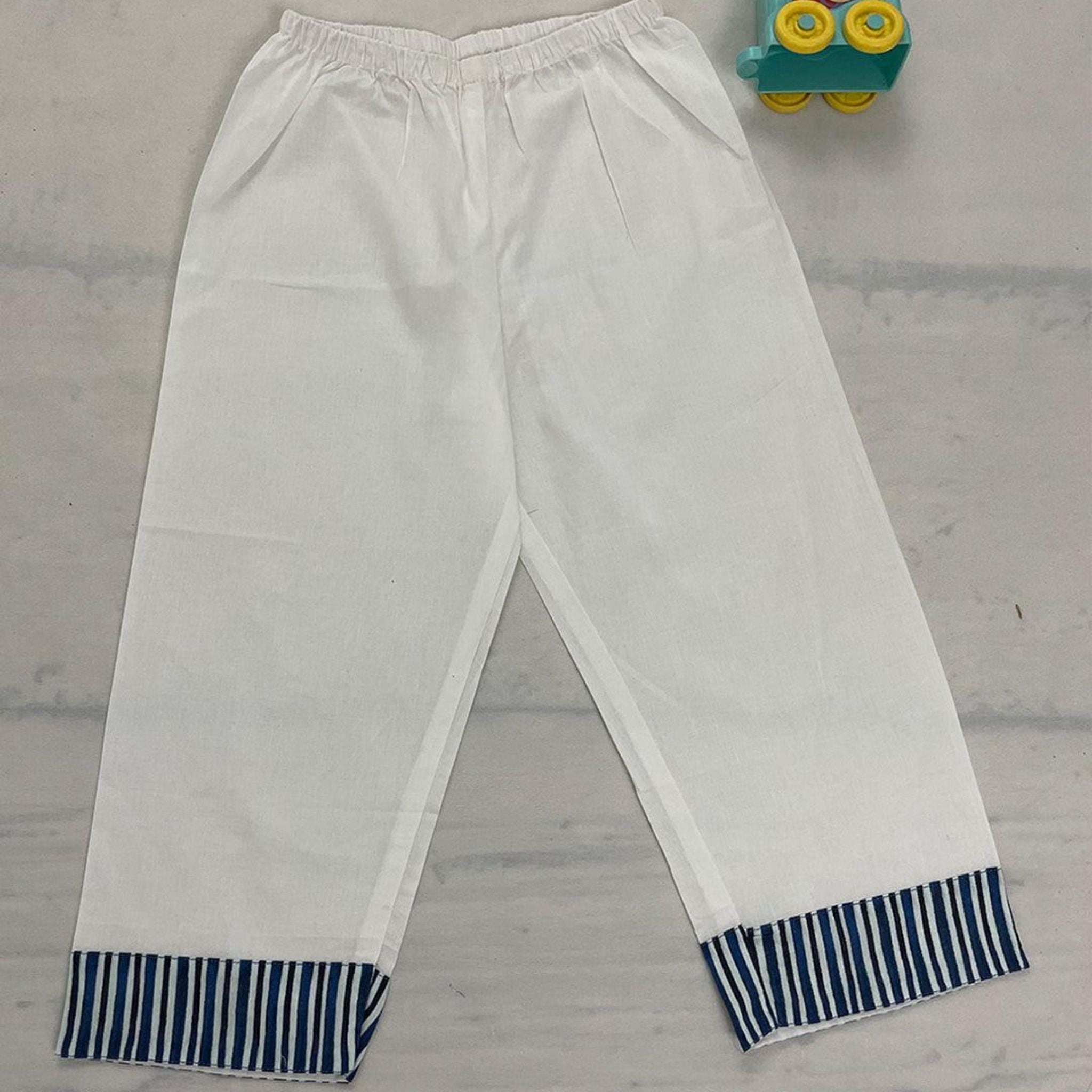 Pajama set for boys and girls - Indigo Stripes Joeycare
