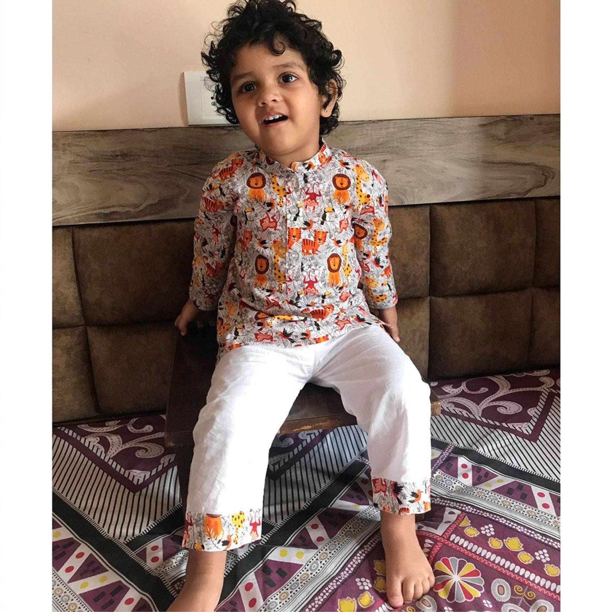 Pajama set for boys and girls - Jungle Joeycare 