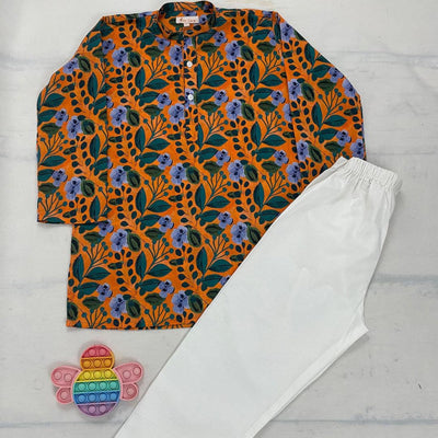 Pajama set for boys and girls - October Swirl Joeycare