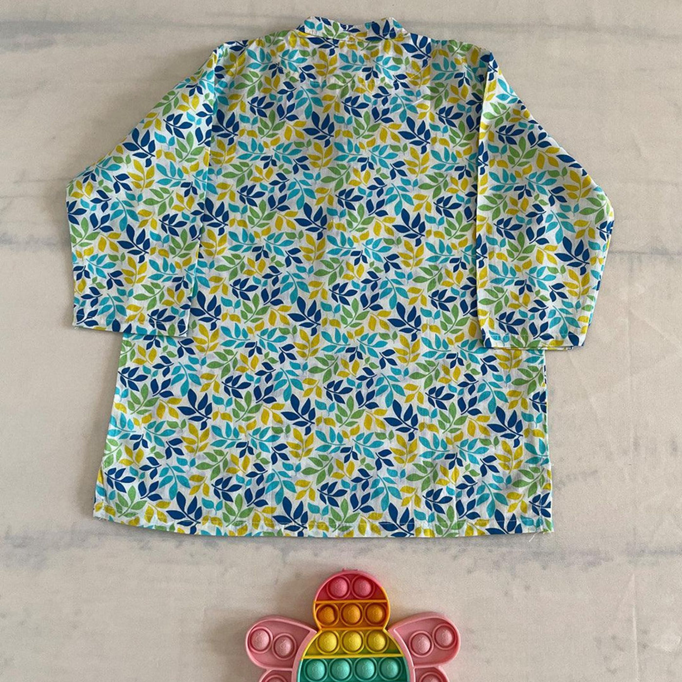 Pajama set for boys and girls - Pastel Leaves Joeycare