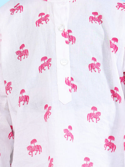 Pajama set for boys and girls - Red Horse Joeycare 