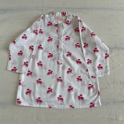 Pajama set for boys and girls - Red Horse Joeycare 