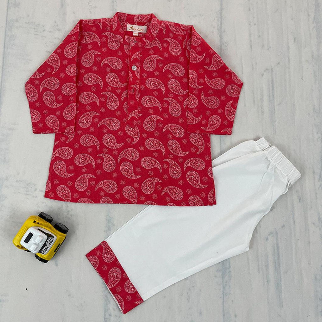 Pajama set for boys and girls - Royal Motif - Joeycare