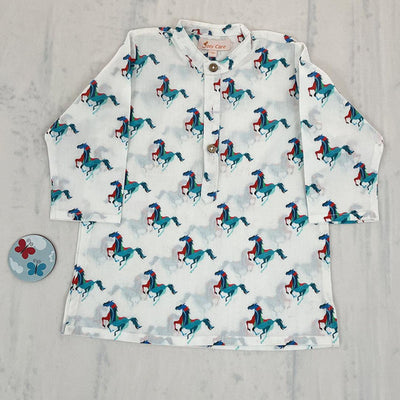 Pajama set for boys and girls - The Running Horse Joeycare