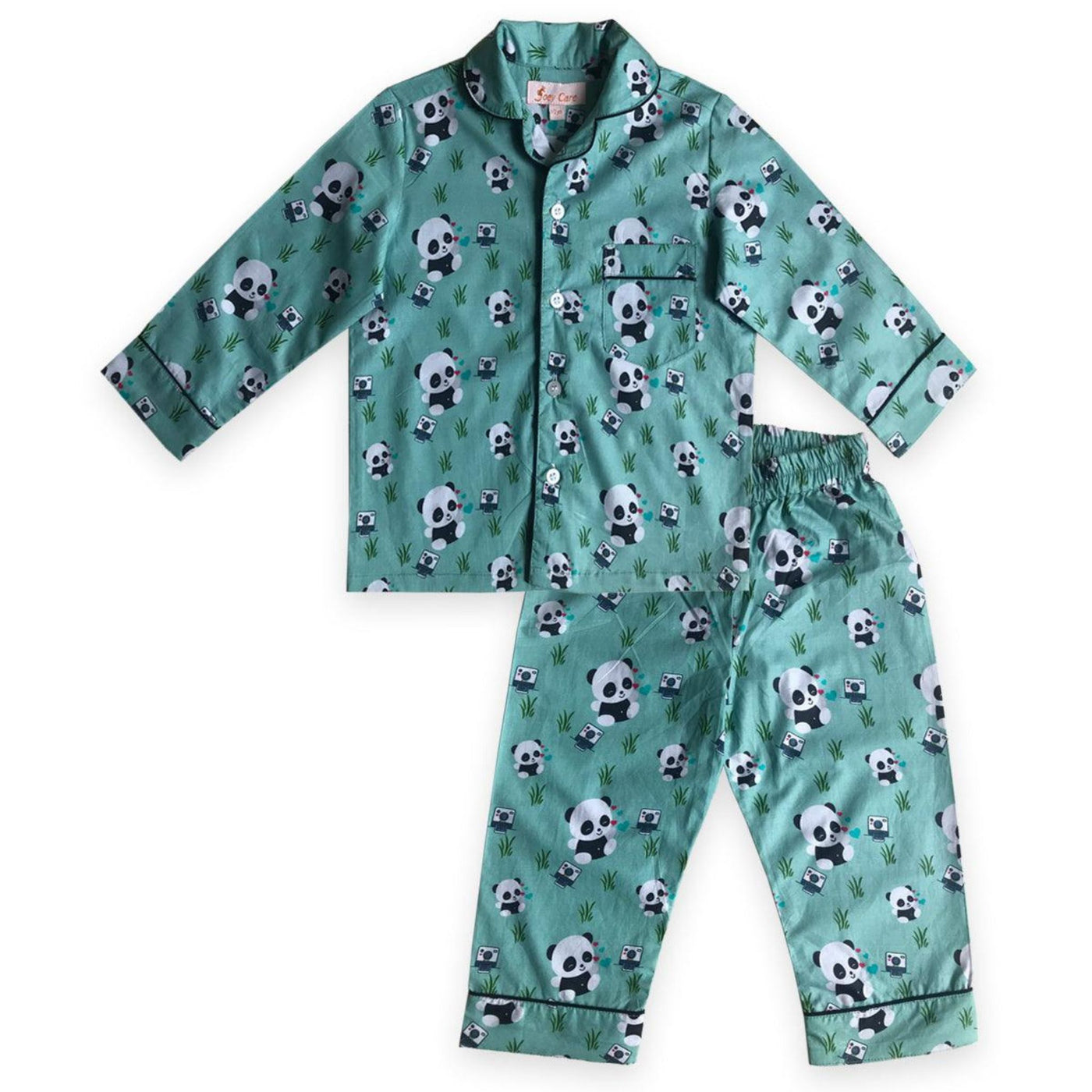 Pajama set in Selfie Panda Joeycare 