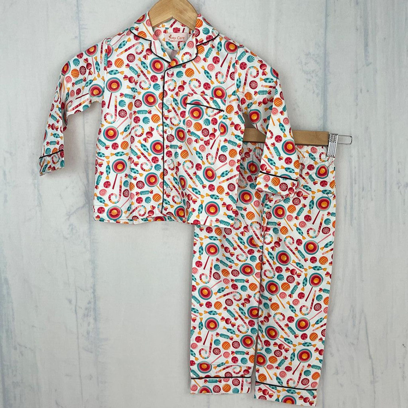 Pocket Nightwear for Girls and Boys - Delicious candy Joeycare