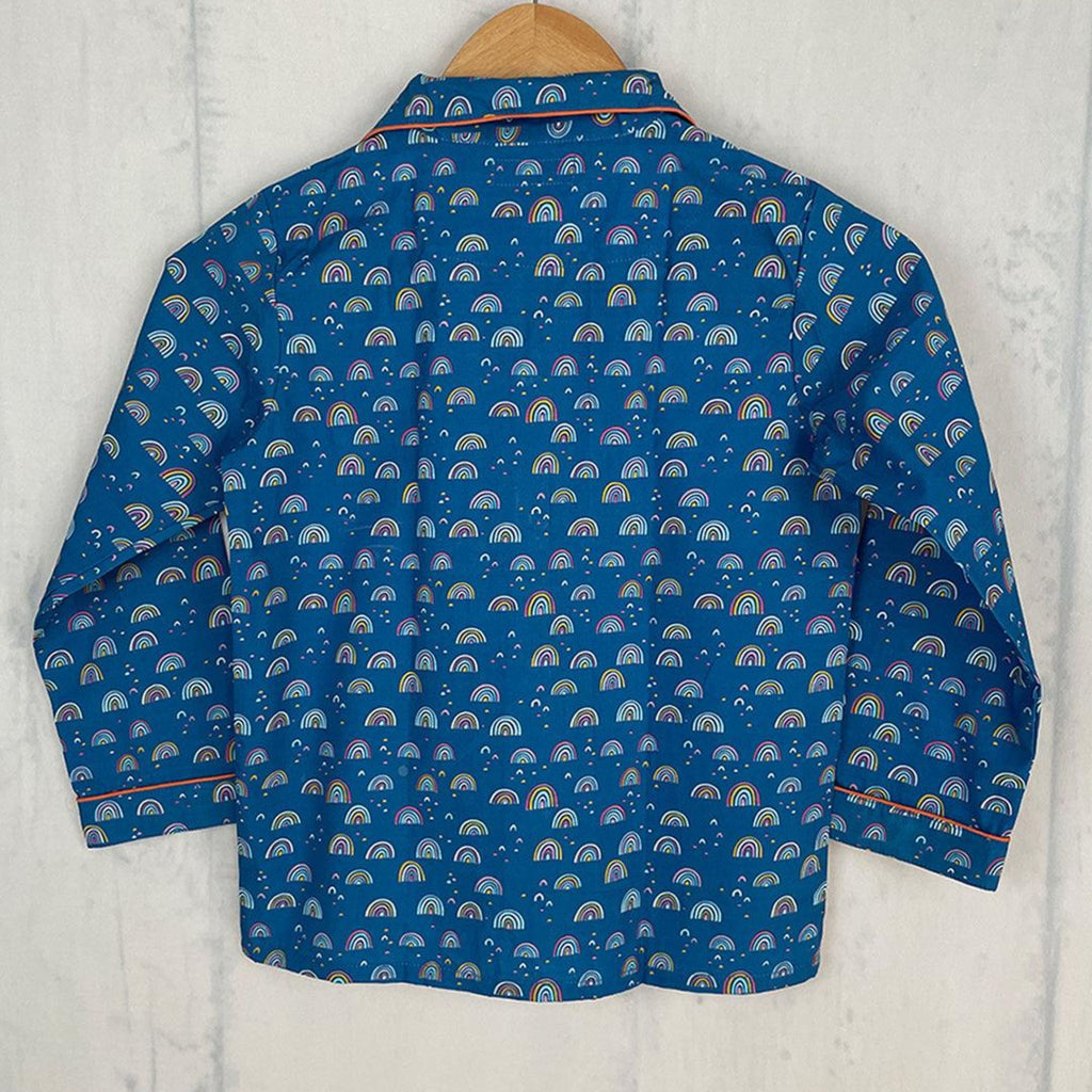 Pocket Nightwear for Girls and Boys - Rainbow print Joeycare