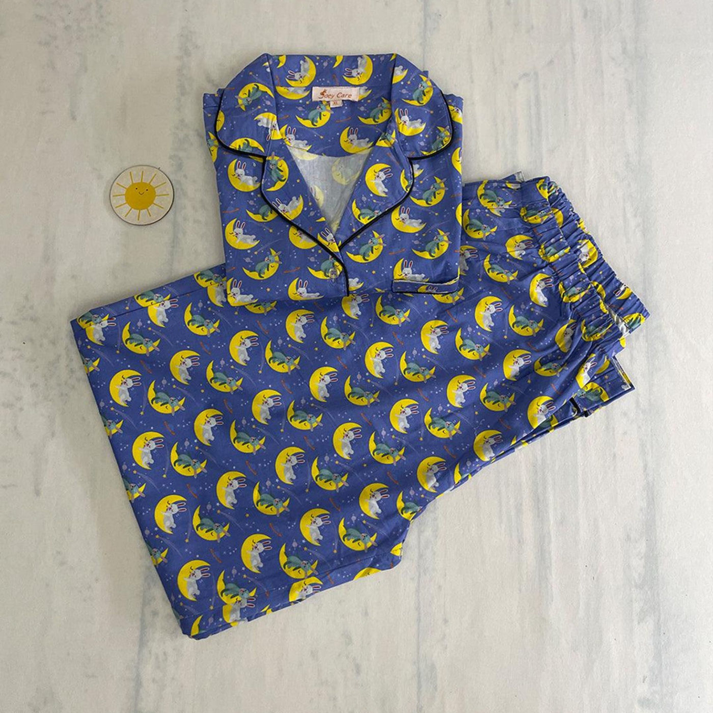 Pocket Nightwear for Girls and Boys - Sleeping Bunny Joeycare 