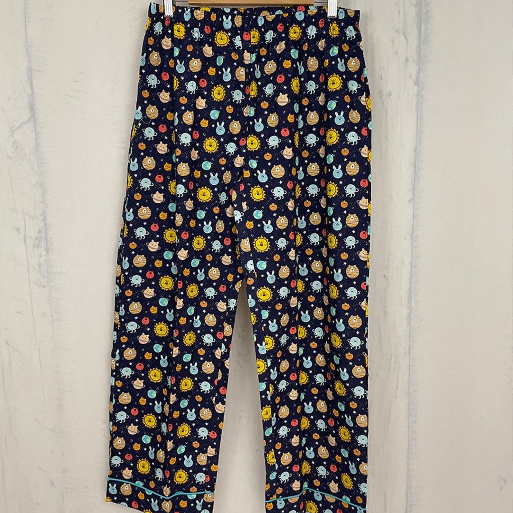 Pocket Nightwear for Girls and Boys - Solar system Joeycare