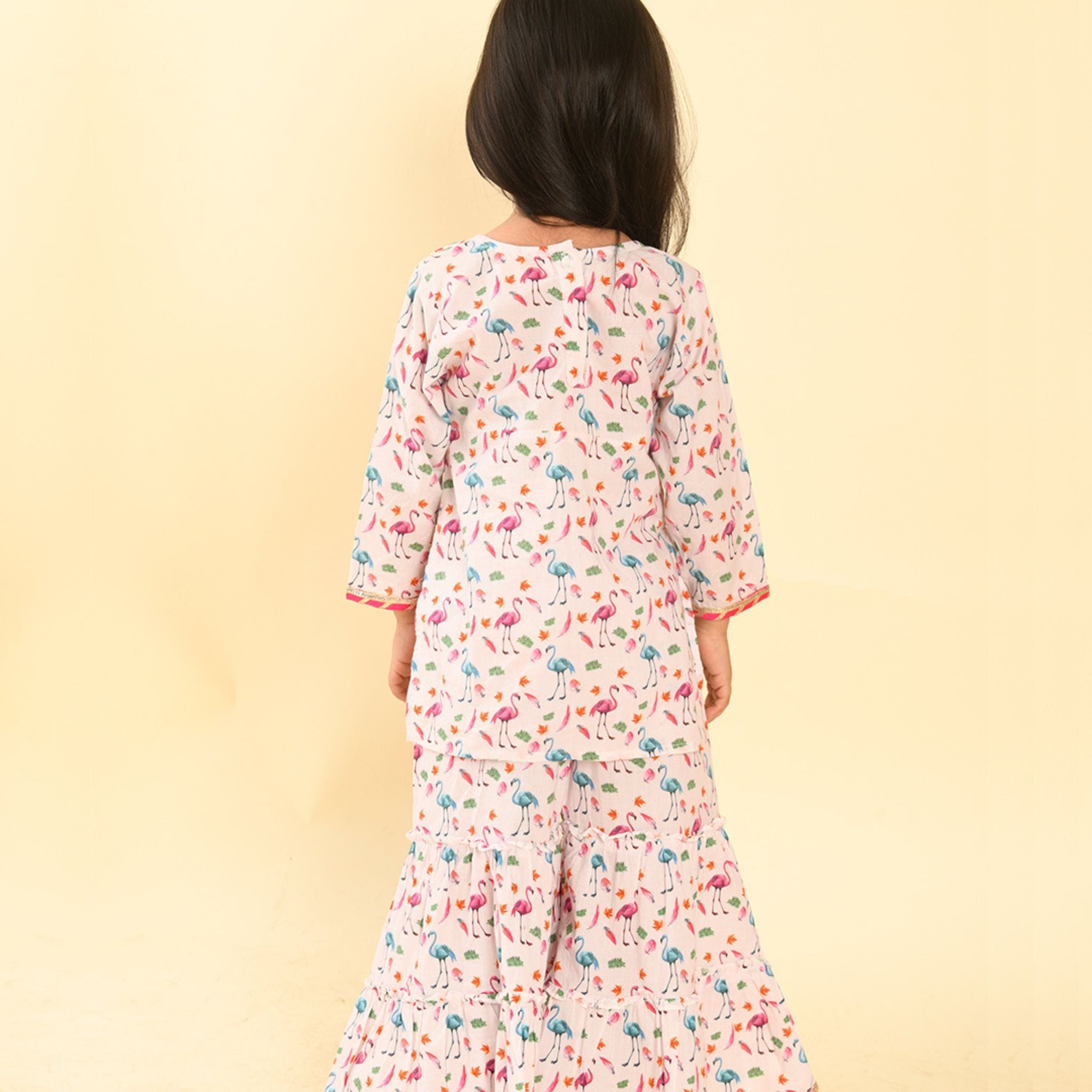 Sharara set - Flamingo Joeycare