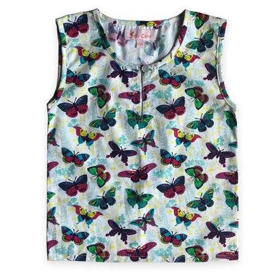 Sleeveless Top for girls - Colorful Butterfly Joeycare