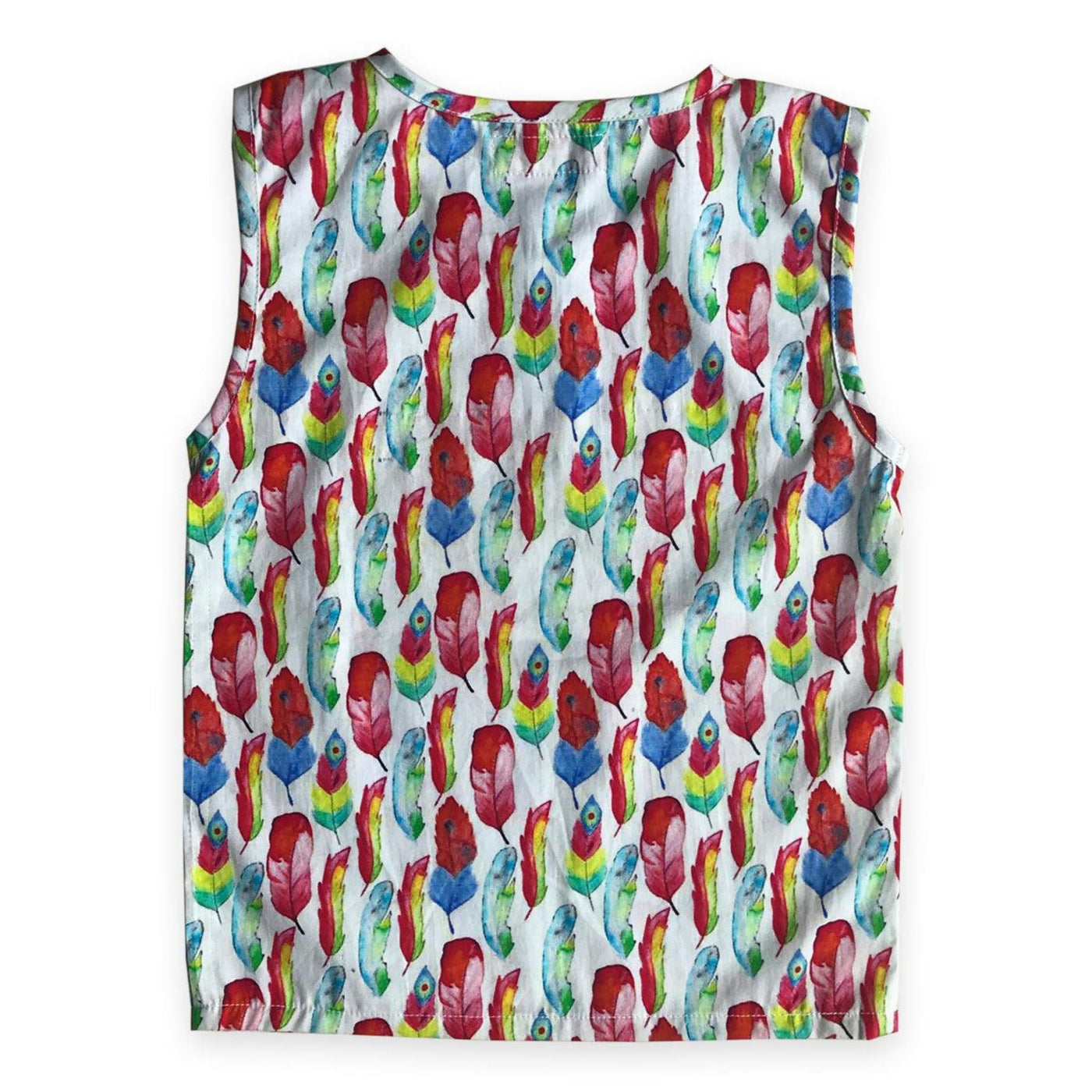 Sleeveless Top for girls - Feathers Joeycare