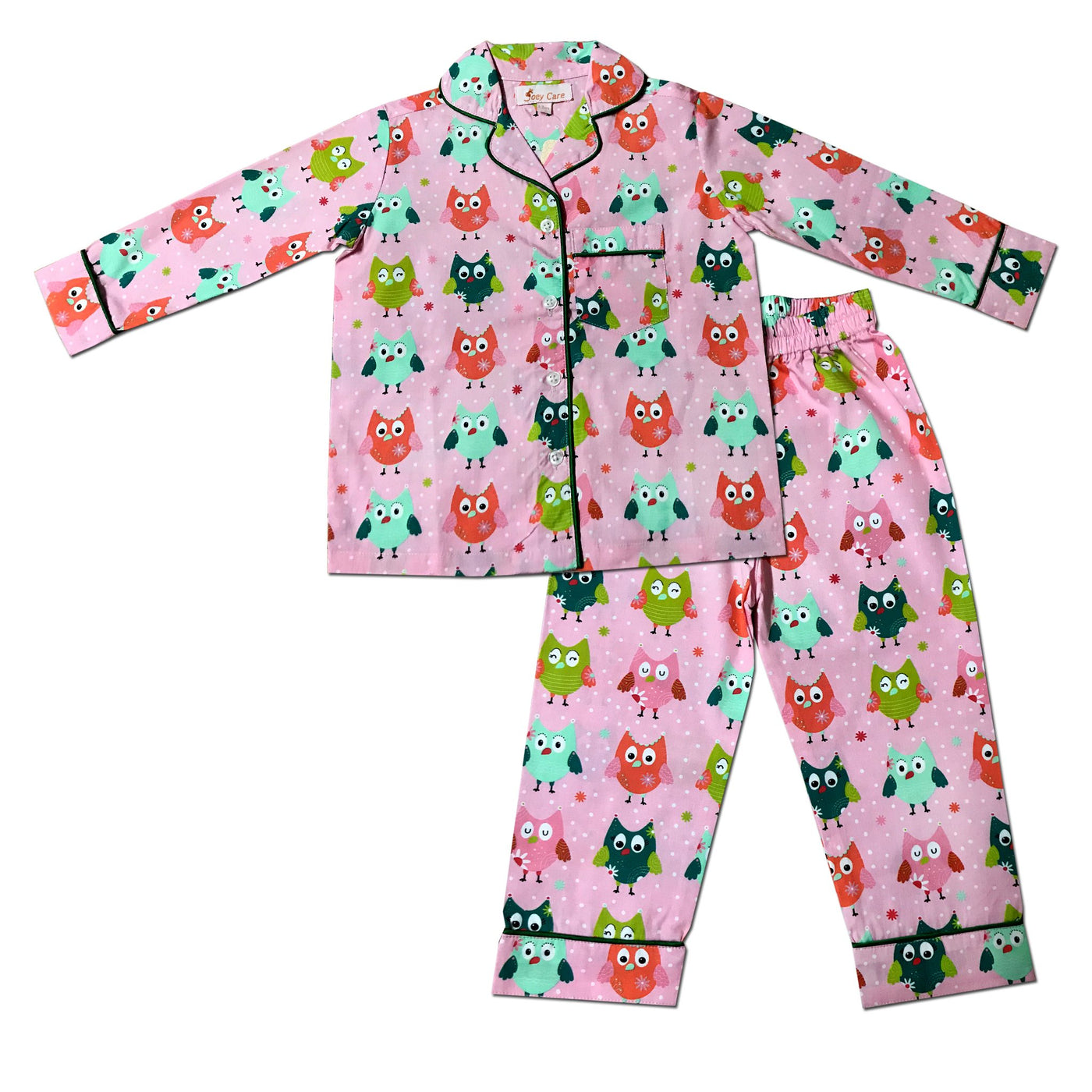 Pyjama set in Doodle Owl Joey Care