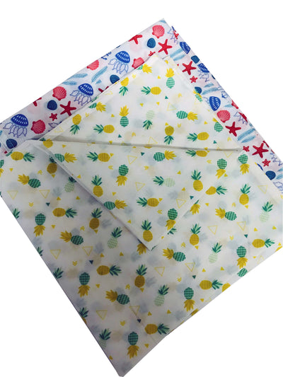 Swaddles - Pineapple and Star Print Joey Care